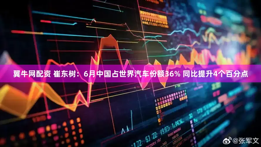 翼牛网配资 崔东树：6月中国占世界汽车份额36% 同比提升4个百分点