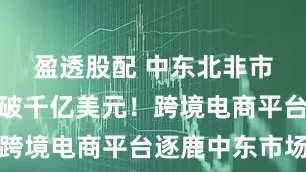 盈透股配 中东北非市场规模突破千亿美元！跨境电商平台逐鹿中东市场